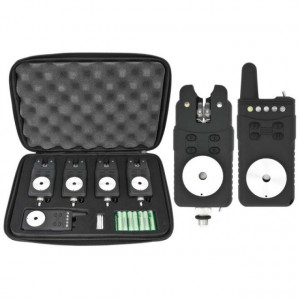 Set 4 avertizoare RF698 Baracuda cu receptor wireless
