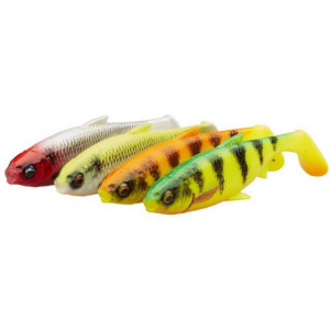 Set 4 shaduri Savage Gear River Roach, Dark Water Mix, 8cm, 5g - Img 2