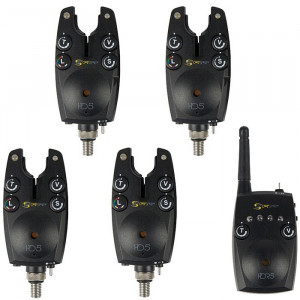 Set avertizoare Radio Carp Spirit HD5 ALARM (3 buc) + HDR5