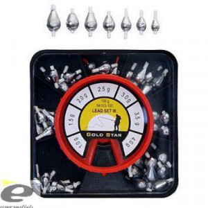 Set plumbi culisanti Gold Star III