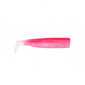 Shad Black Minnow Pink Fluo, 7cm, 4buc/plic Fiiish