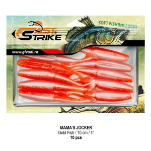 Shad Fast Strike Mama's Jocker, Gold Fish, 10cm, 10buc/blister - Img 2