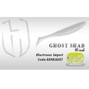 Shad Ghost 10cm Chartreuse Impact Herakles