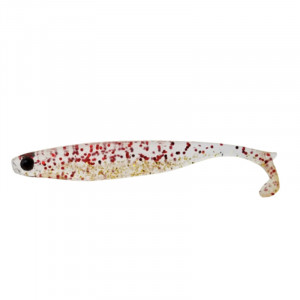 Shad Mustad Mezashi Z Minnow, 7.6cm, Red Gold Glitter, 6buc/plic