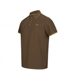 Tricou Blaser Polo 22 Dark Brown - Img 4
