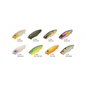 Vobler Chibi Pop Floating Gold Head 3.7cm, 2.5g Rapture - Img 3