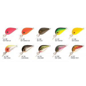 Vobler Pro Hot Buzz Sinking Olive Shiner 2.5cm, 3g Rapture - Img 2