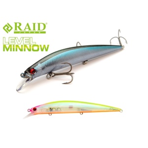 Vobler Raid Japan Level Minnow, Clear Squash, 12.5cm, 14g - Img 2