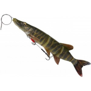Vobler Swimbait Savage Gear 4D Line Thru Pike SS01, 25cm, 105g - Img 2