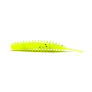 Worm Fast Strike Flexy Worm 5cm, 10buc/plic, Limetreuse Ghost