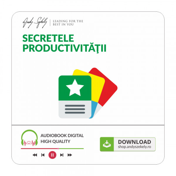 Secretele productivitatii - produs audio online (download mp3)