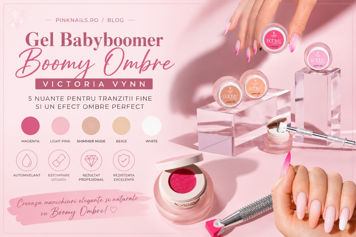 Gelurile Babyboomer Boomy Ombre Victoria Vynn – Secretul unui efect ombre perfect