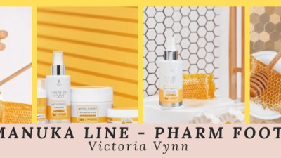 MANUKA Line - noile produse PHARM FOOT Victoria Vynn