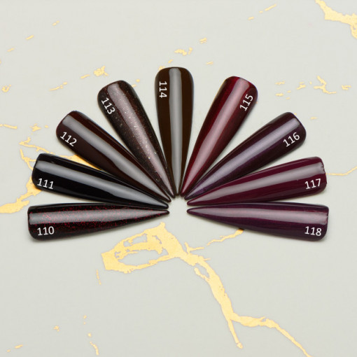 Gel color premium UV/LED Kayara 111 Black Purple