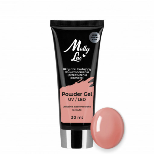Polygel Mollylac Pudding 30g Hema Free