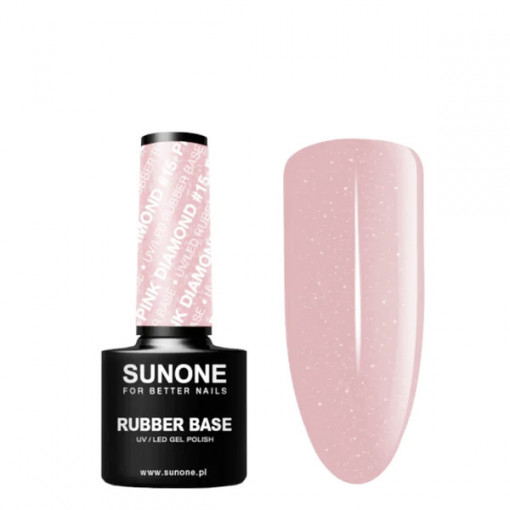 Rubber Base SUNONE Pink Diamond #16