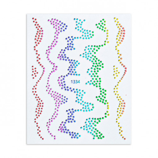 Sticker Rainbow Dots Wrap 1334