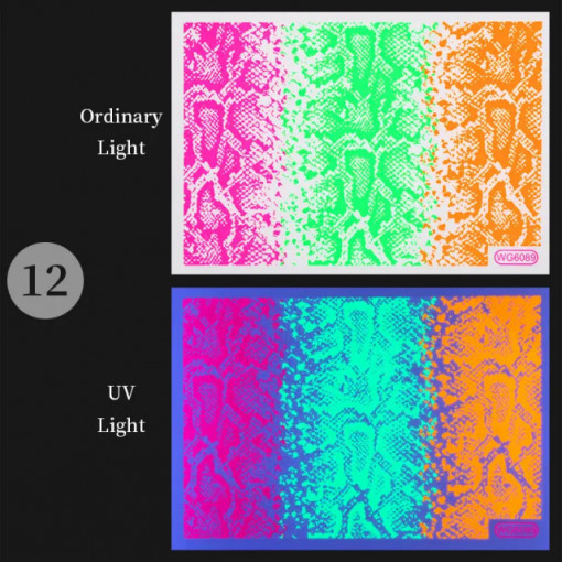 Tatuaj UV Mermaid Wrap WG6089