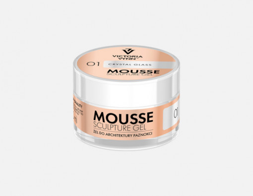 VICTORIA VYNN MOUSSE GEL 01 CRYSTAL GLASS 50ml