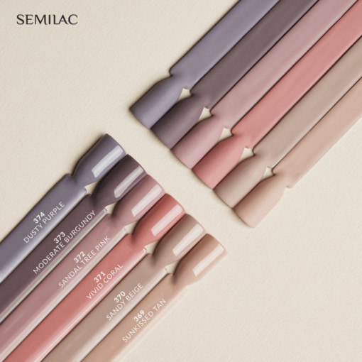 Semilac 372 Sandal Tree Pink 7ml