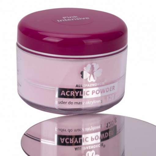 Pudra acrilica Allepaznokcie Pink Intensive 120g