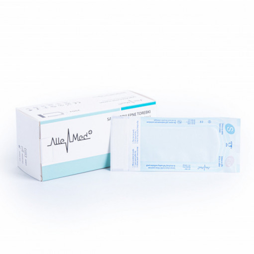 Set 200 pungi pentru sterilizare 57x130mm