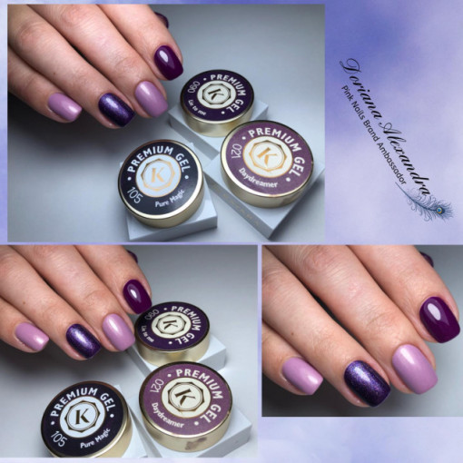 Gel color premium UV/LED Kayara 105 Pure Magic