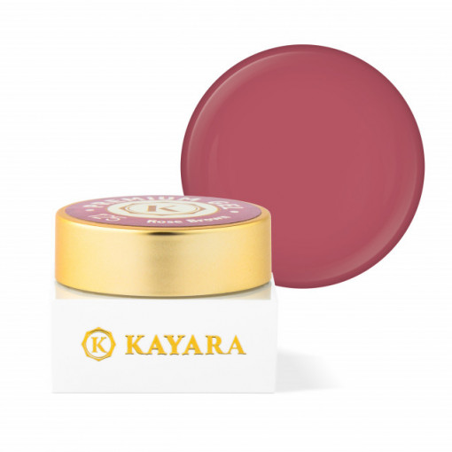 Gel color premium UV/LED Kayara 125 Rose Brown