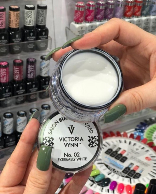 Gel UV/LED 02 Extremely White Victoria Vynn 15ml