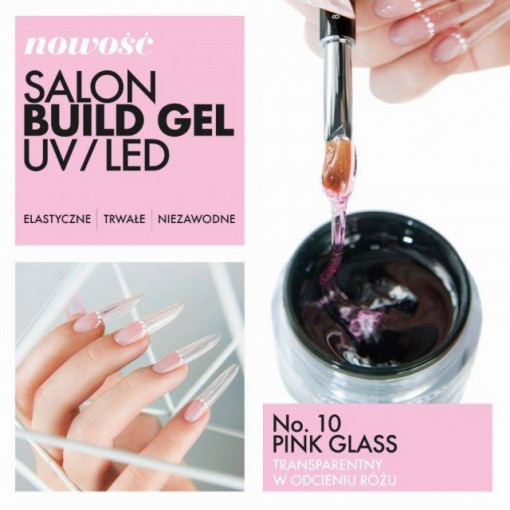 Gel UV/LED 10 Pink Glass Victoria Vynn 50ml