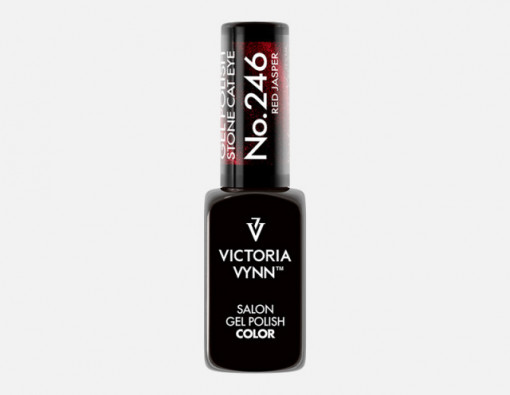 Oja Semipermanenta Gel Polish 246 Red Jasper (Stone Cat eye)