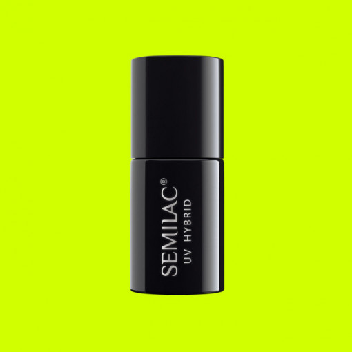 Oja Semipermanenta Semilac 040 Canary Green 7ml