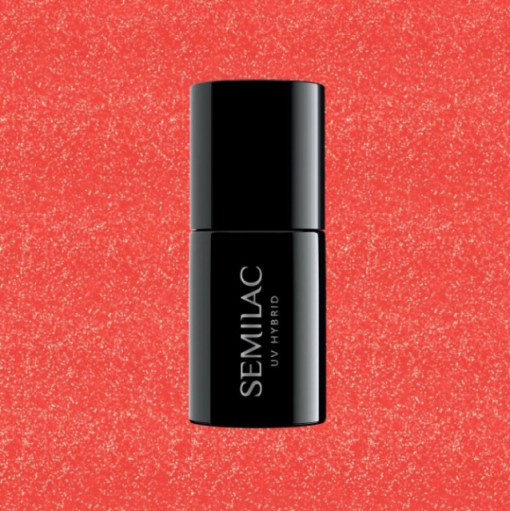 Oja Semipermanenta Semilac 392 Red Heartbreaker 7ml