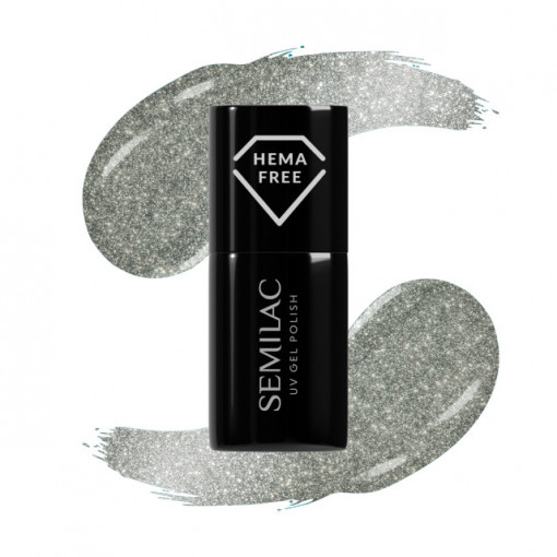 Oja Semipermanenta Semilac 464 Silk Beauty Sleep 7ml Hema Free