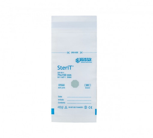 Punga de hartie pentru sterilizare SteriT 75x150mm