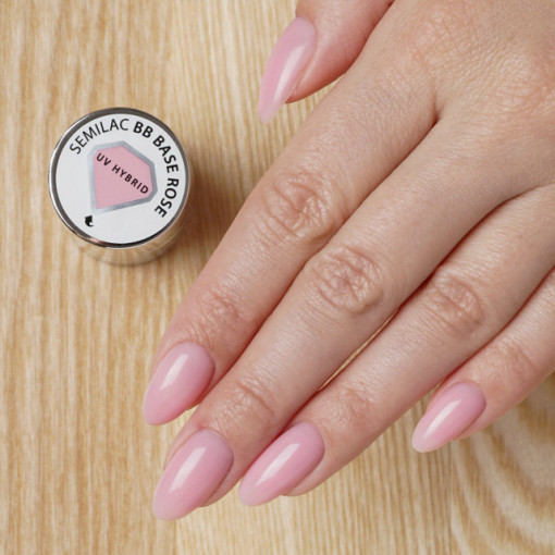 Semilac BB Base Rose 7ml Rubber Base