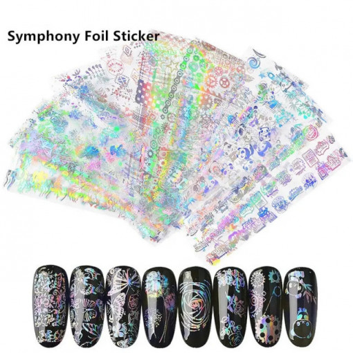 Set 10 folii de transfer Symphony Mix