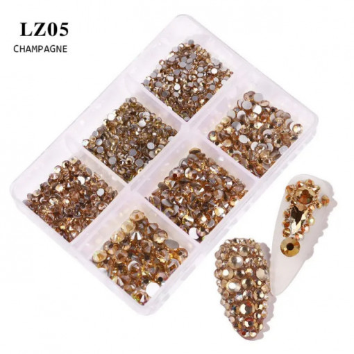Set strasuri Crystal Champagne