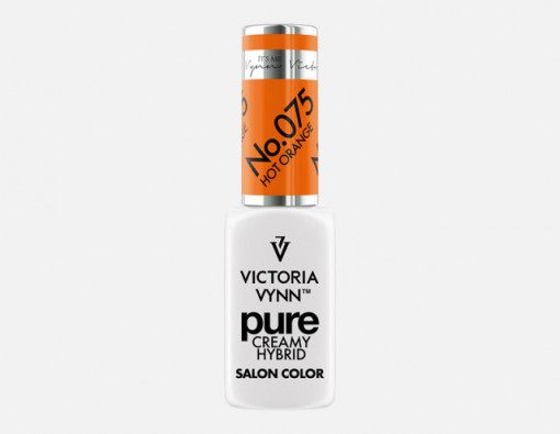 Oja Semipermanenta Pure Creamy 075 Hot Orange