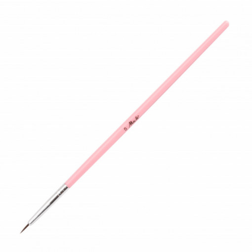 Pensula nail art #0 Pink MollyLac