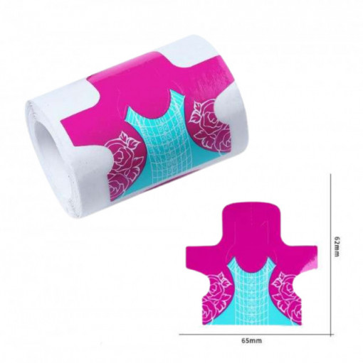 Set 100 sabloane Fuchsia Rose