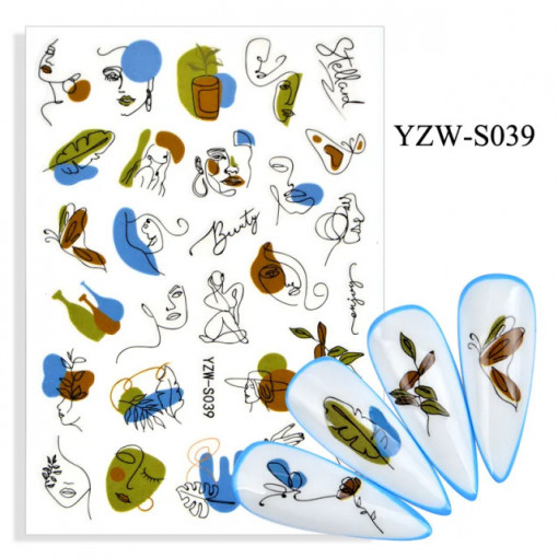 Sticker Girl S039