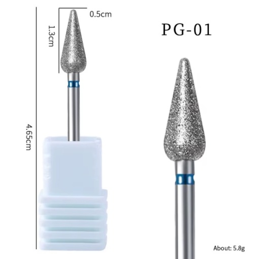 Bit Round Cone Blue