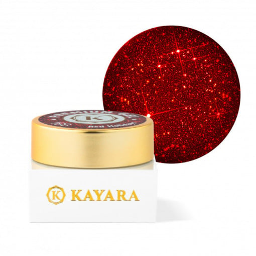 Gel color premium UV/LED Kayara 188 Red Holidays