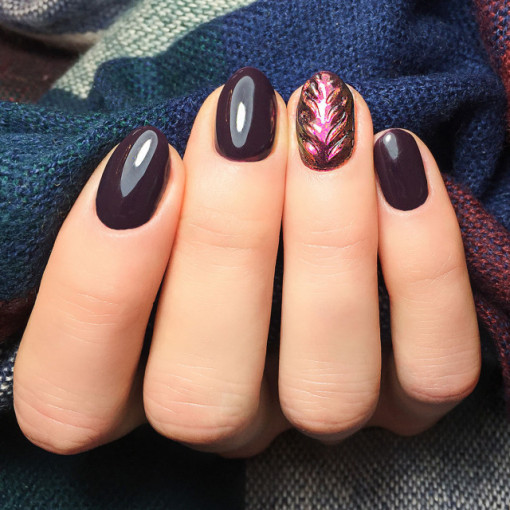 Semilac 100 Black Purple 7ml