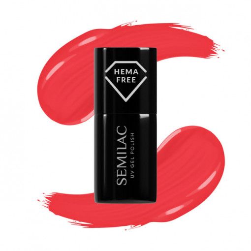 Oja Semipermanenta Semilac 442 Trick or Pink 7ml Hema Free