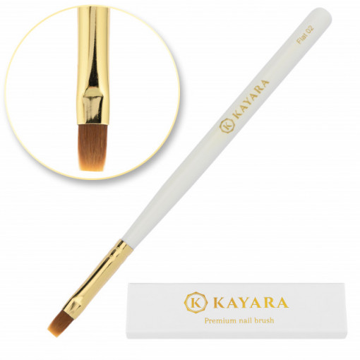 Pensula Premium Kayara Flat 02
