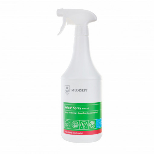 Solutie igienizanta spray pentru pentru suprafete 1L Medisept Velox Neutral