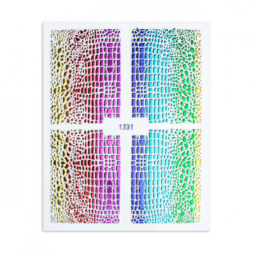 Sticker Rainbow Animal Print Wraps 1331