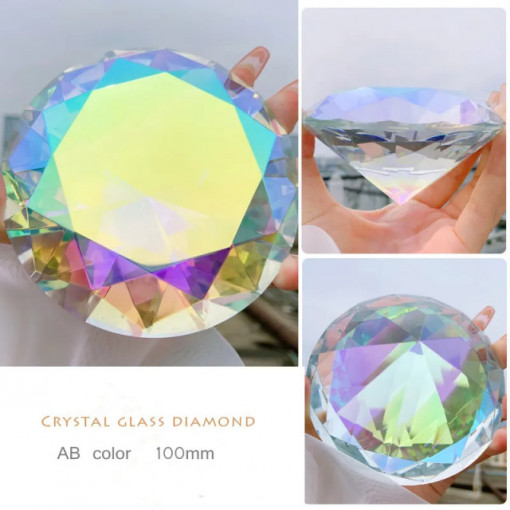 Cristal pentru poze Diamond AB Big 10cm